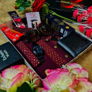 অর্জিনাল ইন্ডিয়ান সিকুয়েন্স এম্ব্রয়ডারি পাঞ্জাবি কটন কাপর🌸 - L