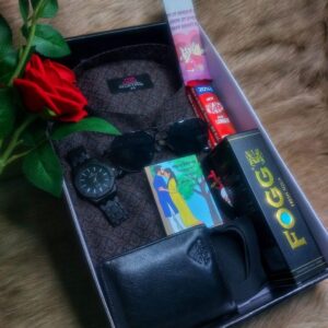 ▪️ম্যান্স লাক্সারি পাঞ্জাবি গিফট কম্বো🥀 - M