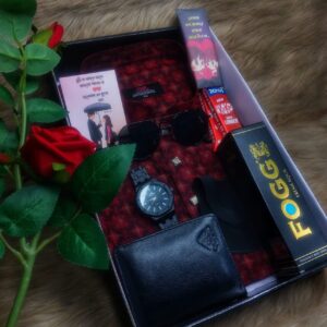 ▪️ম্যান্স লাক্সারি পাঞ্জাবি গিফট কম্বো🥀 - M