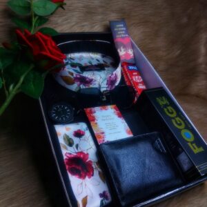 ▪️ম্যান্স লাক্সারি পাঞ্জাবি গিফট কম্বো🥀 - L