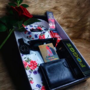 ▪️ম্যান্স লাক্সারি পাঞ্জাবি গিফট কম্বো🥀 - L