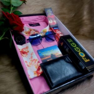 ▪️ম্যান্স লাক্সারি পাঞ্জাবি গিফট কম্বো🥀 - L
