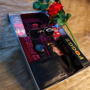 ▪️ম্যান্স লাক্সারি পাঞ্জাবি গিফট কম্বো🥀 - XL