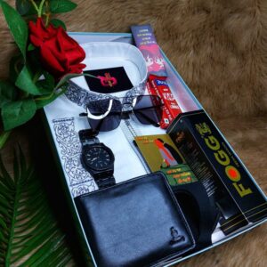 ▪️ম্যান্স লাক্সারি পাঞ্জাবি গিফট কম্বো🥀 - L