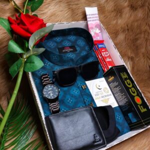 ▪️ম্যান্স লাক্সারি পাঞ্জাবি গিফট কম্বো🥀 - XL