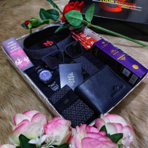▪️ম্যান্স লাক্সারি পাঞ্জাবি গিফট কম্বো🥀 - M