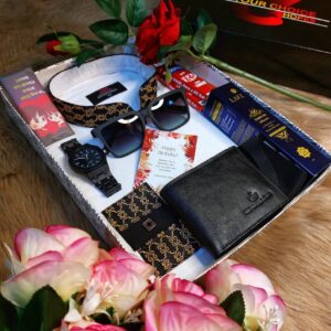 ▪️ম্যান্স লাক্সারি পাঞ্জাবি গিফট কম্বো🥀 - L