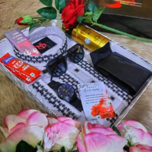 ▪️ম্যান্স লাক্সারি পাঞ্জাবি গিফট কম্বো🥀 - L