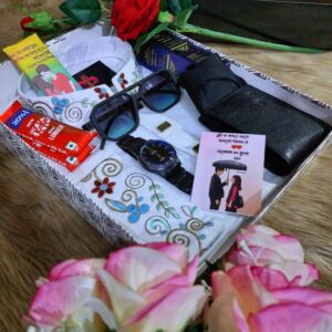 ▪️ম্যান্স লাক্সারি পাঞ্জাবি গিফট কম্বো🥀 - L