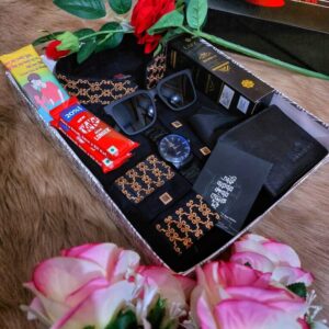 ▪️ম্যান্স লাক্সারি পাঞ্জাবি গিফট কম্বো🥀 - M