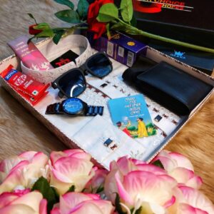 ▪️ম্যান্স লাক্সারি পাঞ্জাবি গিফট কম্বো🥀 - M