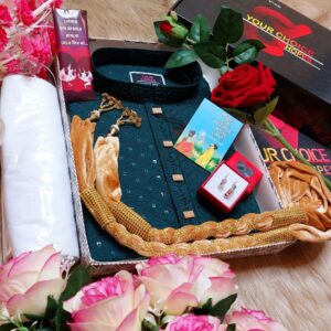 🔹ভ্যালেন্টাইন স্পেশাল সিকুয়েন্স পাঞ্জাবি কম্বো। - XL