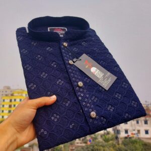 Original Indian Sequence Panjabi Cotton Fabrics🔥 - M