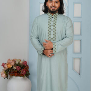 💫Most Premium Cali Cotton Fabric Panjabi💦 - 44