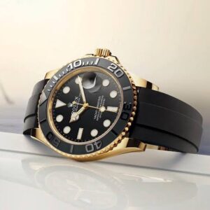 Yacht Automatic Mechanical Watch Super Men's Business Steel Mechanical Silicone Belt Luminous Dial⌚