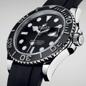 Yacht Automatic Mechanical Watch Super Men's Business Steel Mechanical Silicone Belt Luminous Dial⌚