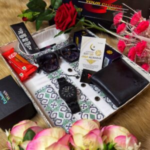 ▪️ম্যান্স লাক্সারি পাঞ্জাবি গিফট কম্বো🥀 - M