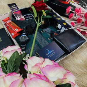 ▪️ম্যান্স লাক্সারি পাঞ্জাবি গিফট কম্বো🥀 - L