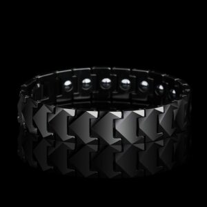 100% Ceramic Made Carbide Magnetic Link Bracelet For Men