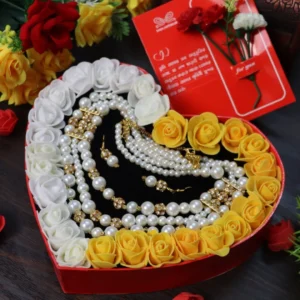 ✨Golden Love Box – Multicolor Flower🌹