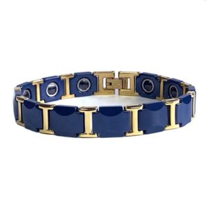 100% Ceramic Made Carbide Magnetic Link Bracelet For Men