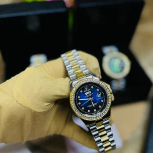 𝐑𝐨𝐥𝐞𝐱 𝐖𝐚𝐭𝐜𝐡 𝐖𝐢𝐭𝐡 𝐒𝐭𝐨𝐧𝐞 𝐁𝐥𝐮𝐞 𝐃𝐚𝐢𝐥⌚