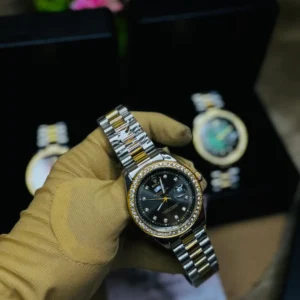 𝐑𝐨𝐥𝐞𝐱 𝐖𝐚𝐭𝐜𝐡 𝐖𝐢𝐭𝐡 𝐒𝐭𝐨𝐧𝐞 𝐁𝐥𝐚𝐜𝐤 𝐃𝐚𝐢𝐥⌚