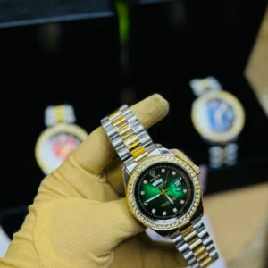 𝐑𝐨𝐥𝐞𝐱 𝐖𝐚𝐭𝐜𝐡 𝐖𝐢𝐭𝐡 𝐒𝐭𝐨𝐧𝐞 𝐆𝐫𝐞𝐞𝐧 𝐃𝐚𝐢𝐥⌚