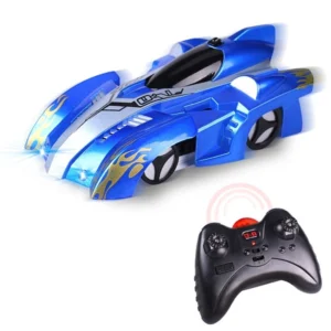 360 Degree Rotating Wall Climbing Car With Blue Lights 🚗