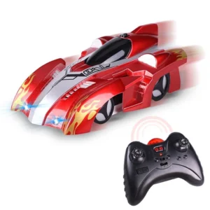 360 Degree Rotating Wall Climbing Car With Led Lights 🚗