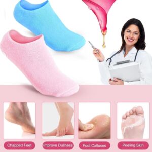 • 🌸 SoftSpa™ Rose & Olive Hydrating Moisture Socks