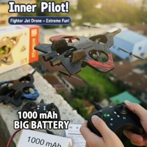 Mini Drone ! Remote Control Starfighter Drone Plane-Sky Blue Color