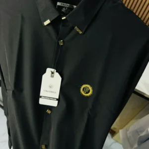 ▪️ 𝐖𝐢𝐧𝐭𝐞𝐫 𝐅𝐫𝐢𝐞𝐧𝐝𝐥𝐲 𝐒𝐭𝐲𝐥𝐢𝐬𝐡 𝐋𝐮𝐱𝐮𝐫𝐲 𝐅𝐨𝐫𝐦𝐚𝐥 𝐒𝐡𝐢𝐫𝐭.▪️𝐁𝐥𝐚𝐜𝐤 𝐂𝐨𝐥𝐨𝐮𝐫 - L