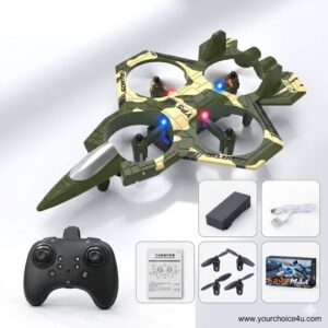 ABS Unbreakable Fighter Jet Toy ✈️ | 1300mAh Big Battery Long Flight Fun for Kids