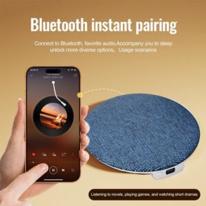 Under Pillow Speaker 🔊 For Sleeping Bone Conduction Speaker With White Noise Timer