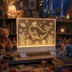 Digital Rechargeable LED Writing Board with Glow Drawing Pad
