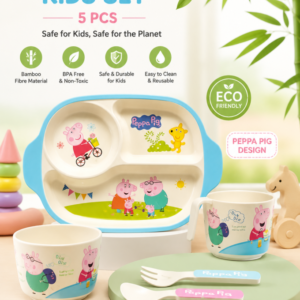 Bamboo Fibre 5 Piece Kids Set