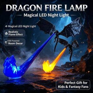 Blue & Yellow Dragon Combo – 2 Pcs LED Light Dragon
